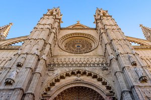 The Cathedral of Saint Mary in Palma de Mallorca